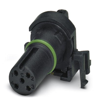 Phoenix Contact M12 Contact Carrier - Socket; SACC-CI-M12FS-4CON-L90 SCO; Female; 4-Pin; A - Standard Key